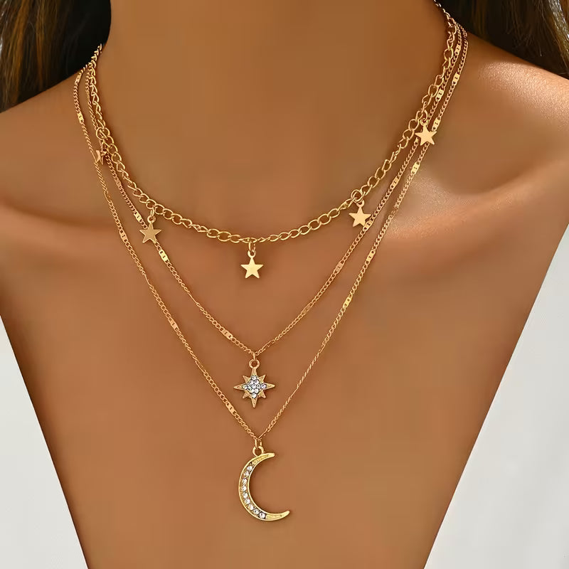 Collar Luna - 3 capas