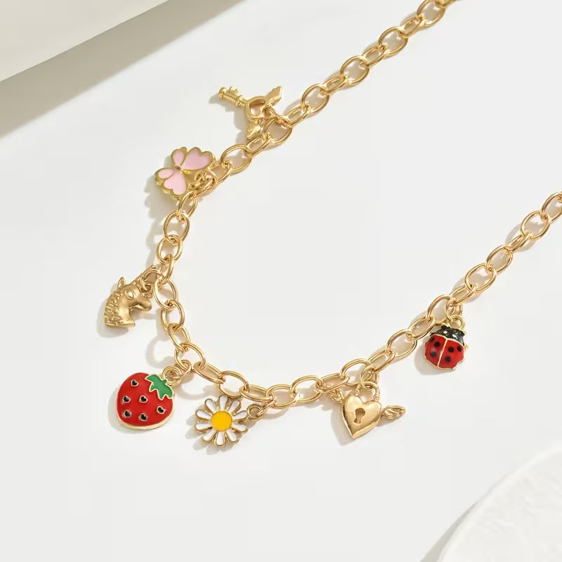 Collar Frutas - Lady Bug