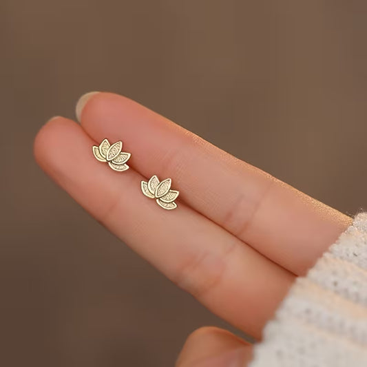 Arete Flor de Loto