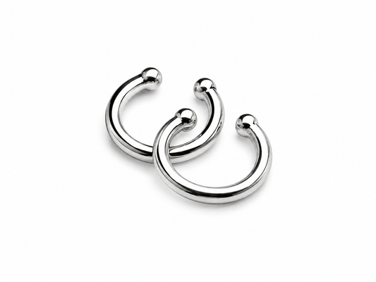 EAR CUFF PLAIN DELGADO - PLAT