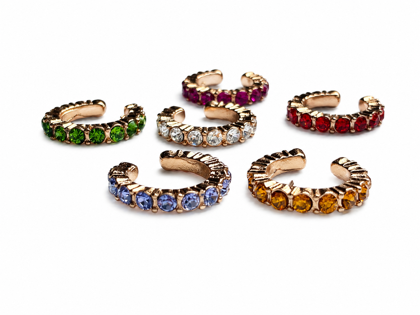 EAR CUFF PIEDRA COLORES