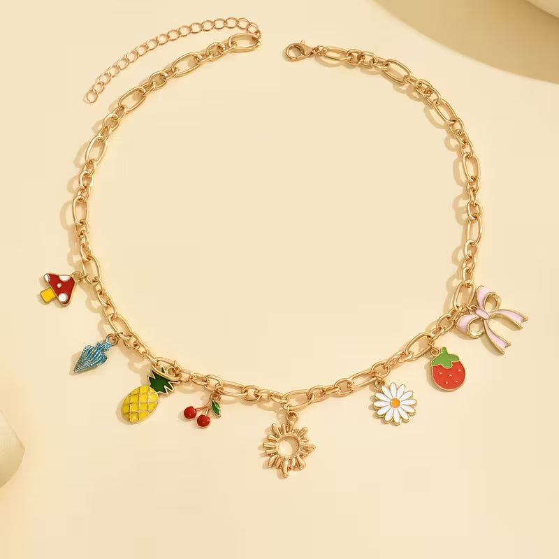 Collar Frutas - Colores