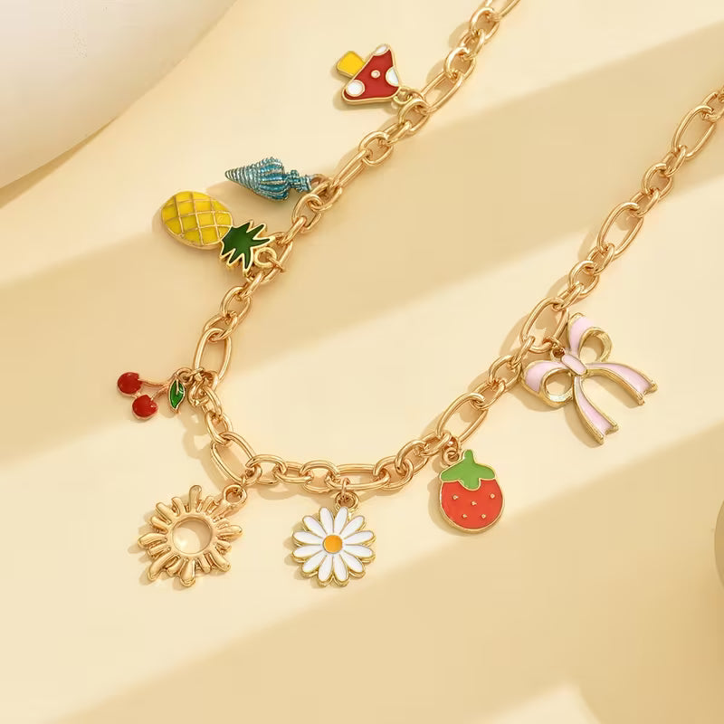 Collar Frutas - Colores