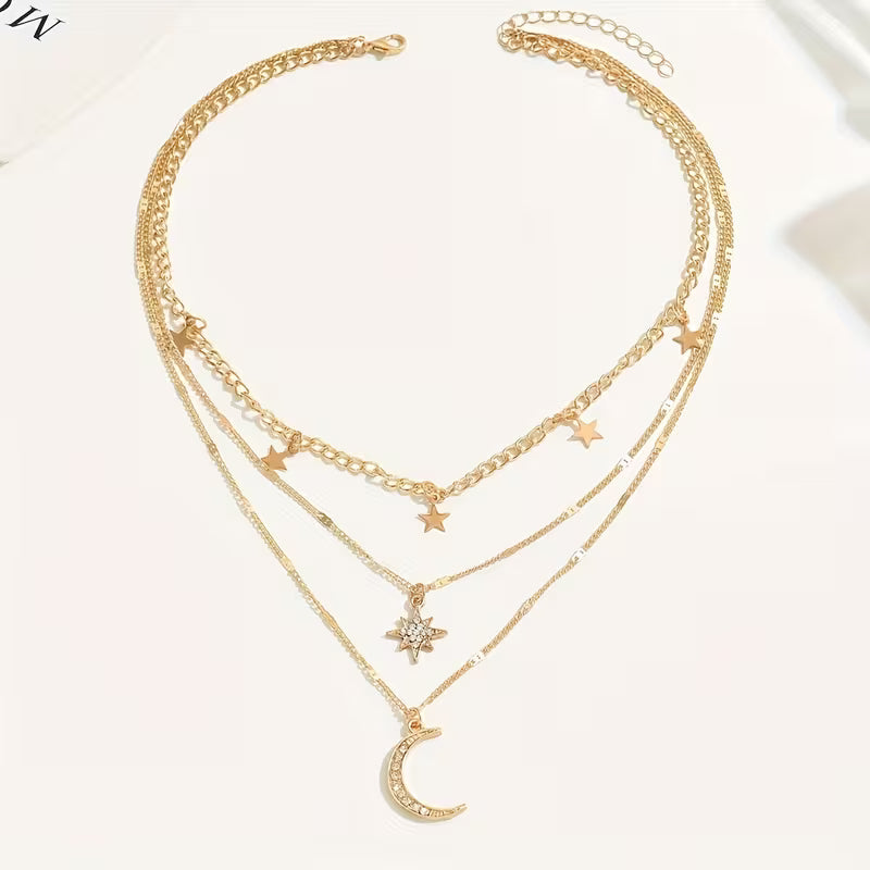 Collar Luna - 3 capas