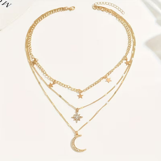 Collar Luna - 3 capas