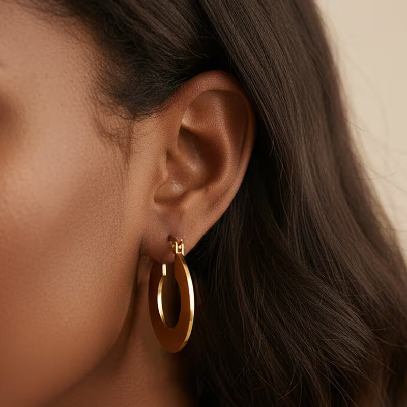 Arete Niza - Plateado
