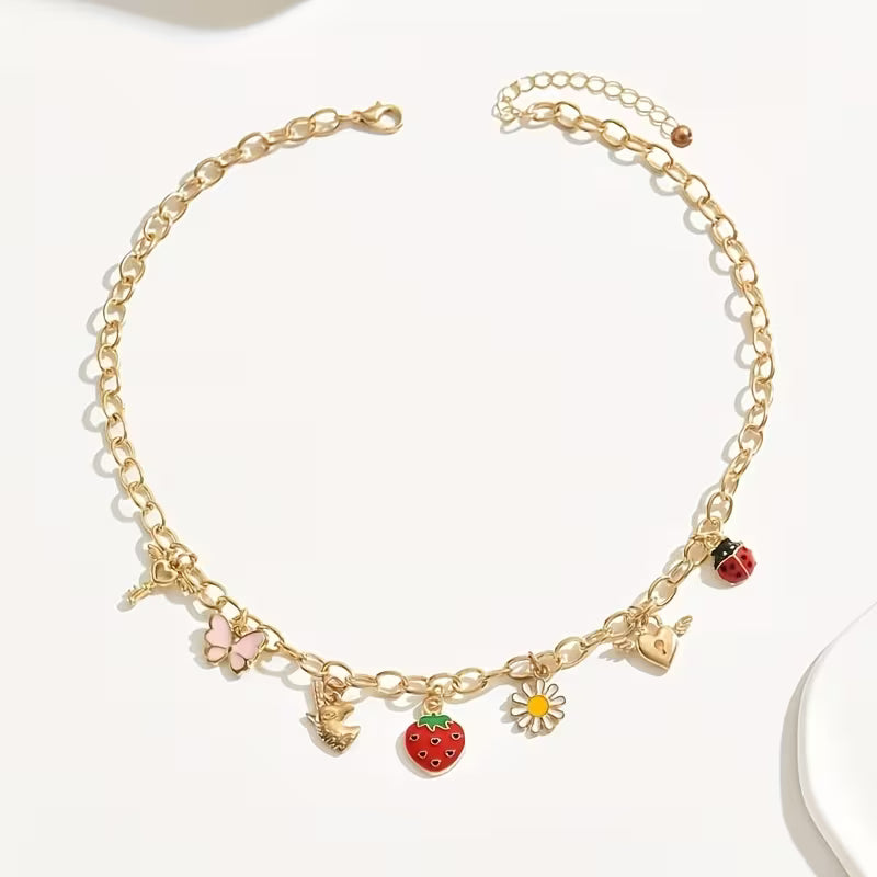Collar Frutas - Lady Bug