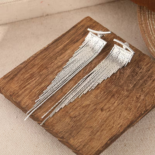 Arete Fiesta Glam - Plateado